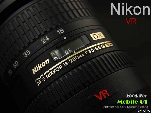 我的旅遊鏡皇Nikon 18-200mm 加贈01桌布