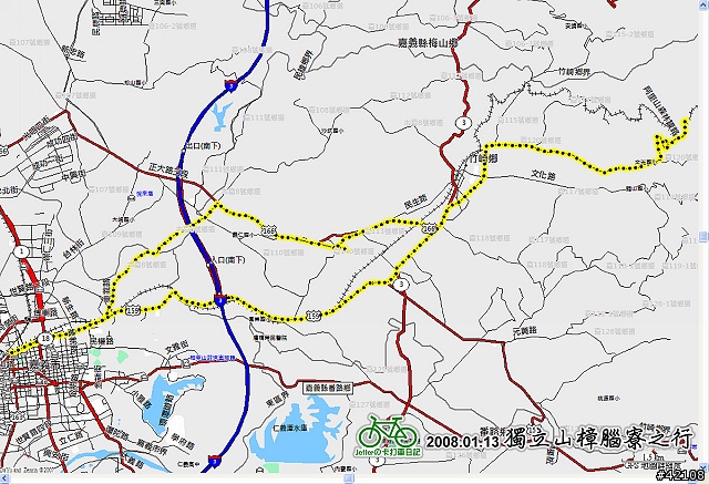 [嘉義] 2008.01.13 獨立山樟腦寮『牽車是種美德』之行...