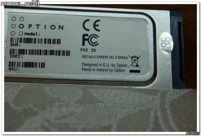 Option GT MAX 3.6 Express 入手開箱+Aircard 875 PK實測(圖多)