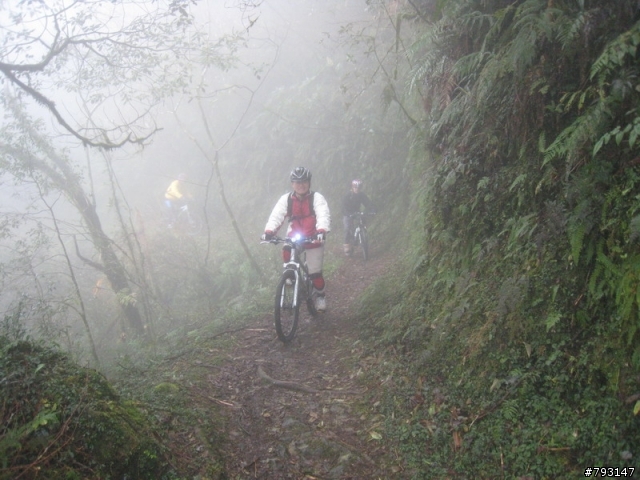 山林越野路線--滑胎樂與扛車樂的結合-- 2.6 度 的巴福越嶺