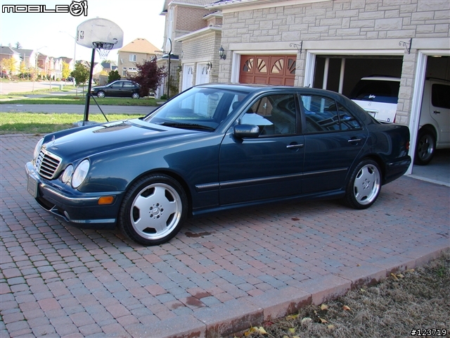 入手兩個多月的中古 W210 MERCEDES BENZ E55 AMG (圖)