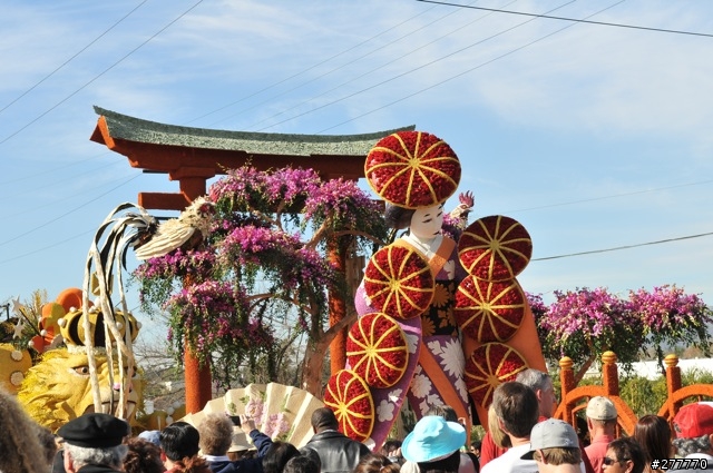 新年快樂！ Pasadena 玫瑰花車