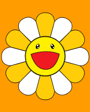 [K750i,W800i,W880i,W850i,K770i,] 村上隆  花＊花*系列 佈景主題