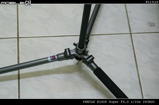 不到3000的入門腳架：Benro A-057
