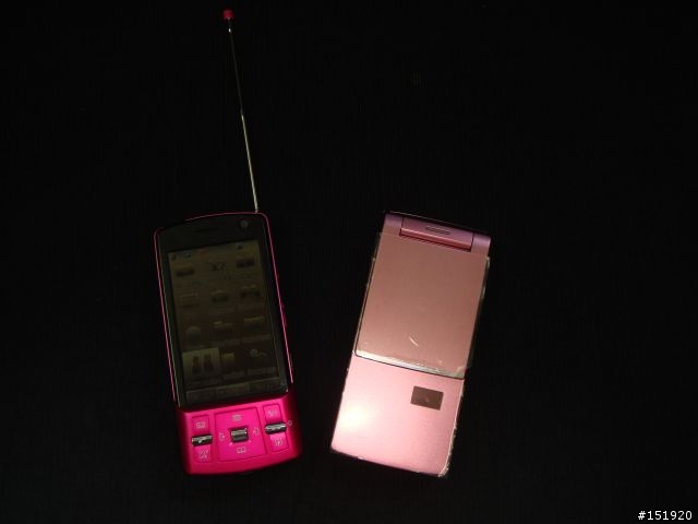 又來拉..920T VS 920SH VS 805SC softbank TV 電話 PINK LADY 系列..