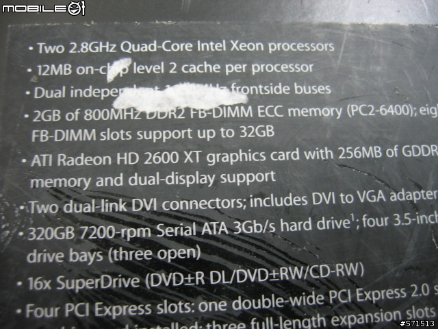 [分享] 新 - Mac Pro 8 核心機器 - banchmark posted
