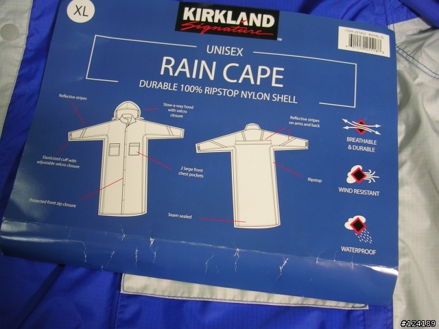[分享]KIRKLAND 單件披風式「輕薄」型雨衣