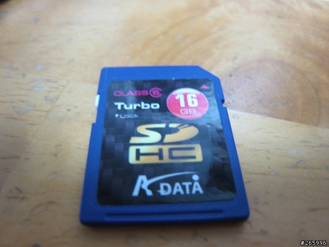 [外接硬碟新選擇]    威剛 A-DATA16G Turbo Series SDHC CLASS 6 大容量記憶卡