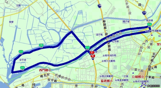 台南市逍遙晨騎 賞鳥團