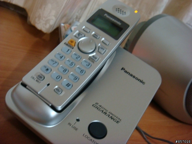 [不專業開箱]Panasonic KX-TG3521TWS  2.4GHz數位電話