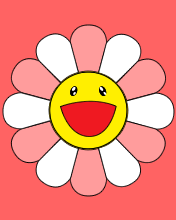 [K750i,W800i,W880i,W850i,K770i,] 村上隆  花＊花*系列 佈景主題