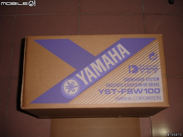 (分享)YAMAHA YST-FSW100 薄型重低音喇叭