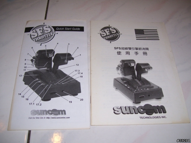 [分享] 仿真~飛行搖桿 F-15E TALON & SFS THROTTLE (PC專用)