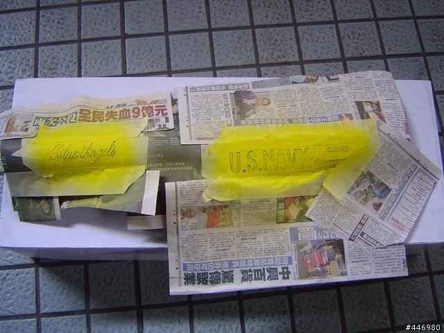 [分享]高難度遙控飛機製作PART1～美國海軍藍天使
