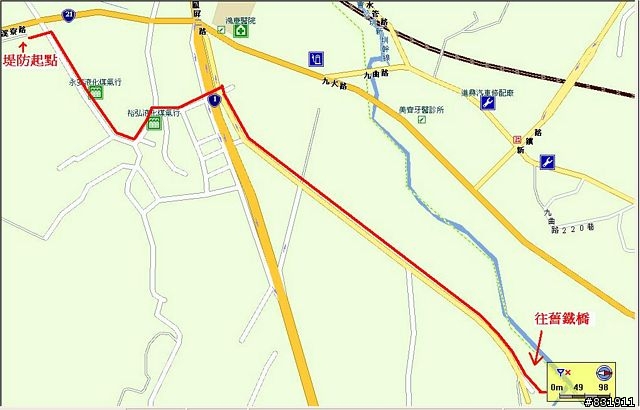 高屏溪自行車路線(照片)--高屏舊鐵橋至雙園大橋段(高雄) / 高屏大橋至雙園大橋段(屏東)