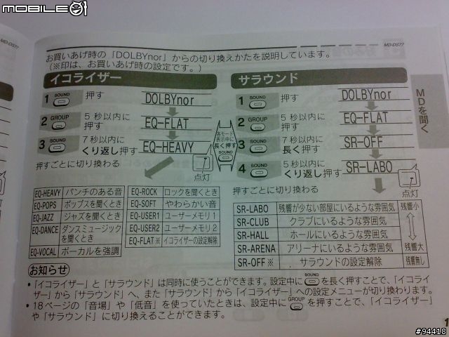[分享]SHARP 1BIT MD單放機皇 DS77