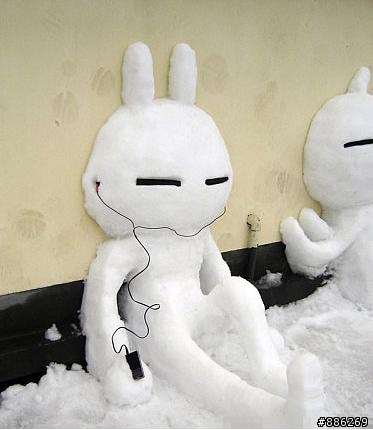 看来大陆也有很多01的网友,特发一组大陆同胞制作的01雪人!