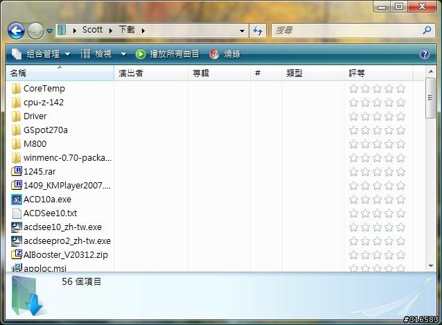 Vista能不能自訂檔案總管的欄位？預設欄位超無用...