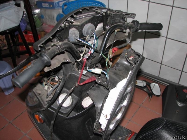KYMCO 奔騰G4特仕版~~~更換馬錶線 !!!