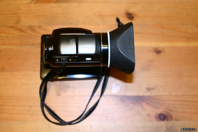 Sanyo HD1000+遮光罩,Nikon 廣角鏡.