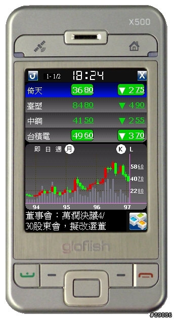 倚天Mstock touch ~ 看股票的新選擇~