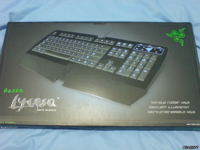 【分享】Razer Lycosa 遊戲鍵盤