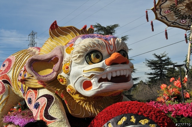 新年快樂！ Pasadena 玫瑰花車