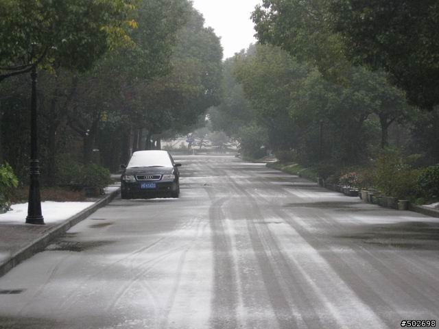 上海下大雪