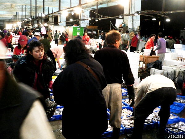 意外的夜遊，安平漁市場