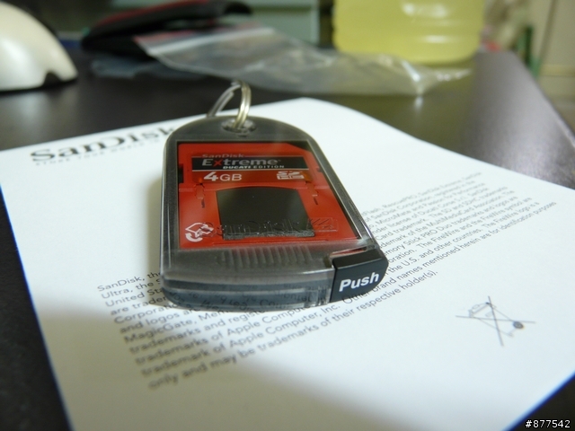 [不勸敗]SanDisk Extreme DUCATI EDITION 4GB SDHC Plus