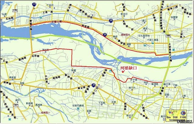 高屏溪自行車路線(照片)--高屏舊鐵橋至雙園大橋段(高雄) / 高屏大橋至雙園大橋段(屏東)