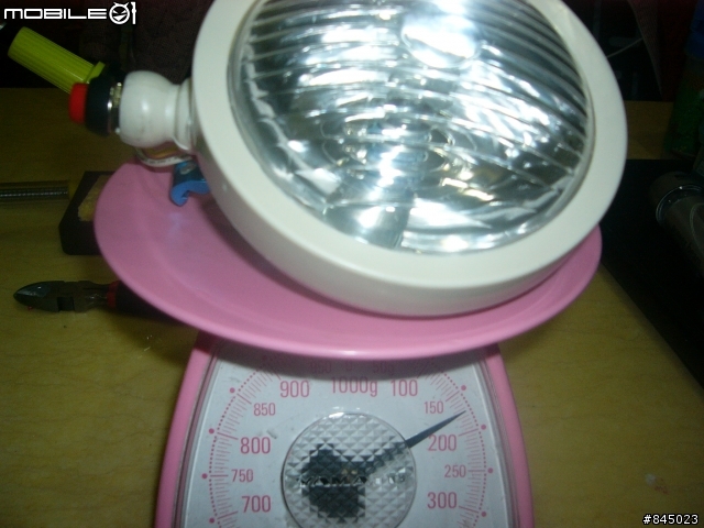 網購20寸土砲小折改裝 part9--夜騎新武器 大燈改裝 LED靠邊站 (1/30升級6V 20W)