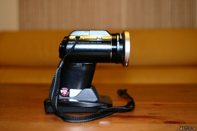 Sanyo HD1000+遮光罩,Nikon 廣角鏡.