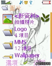 BenQ-Siemens E81撥放程式 (繁體中文化)圖解 自製佈景主題 圖多