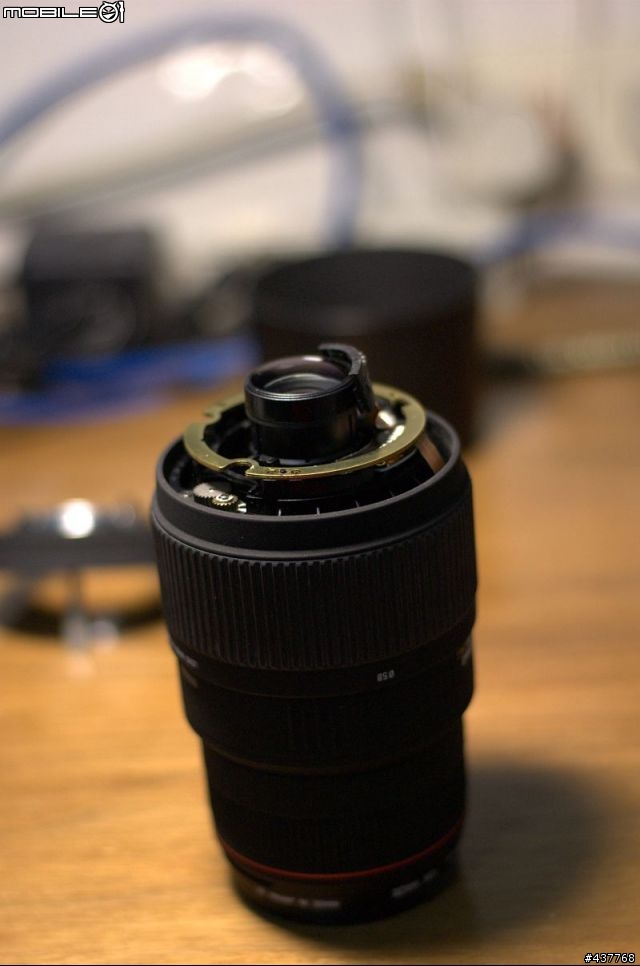 SIGMA 70-300 APO DG 改鏡+無法對焦+變暗的原因(可以修的好喔)