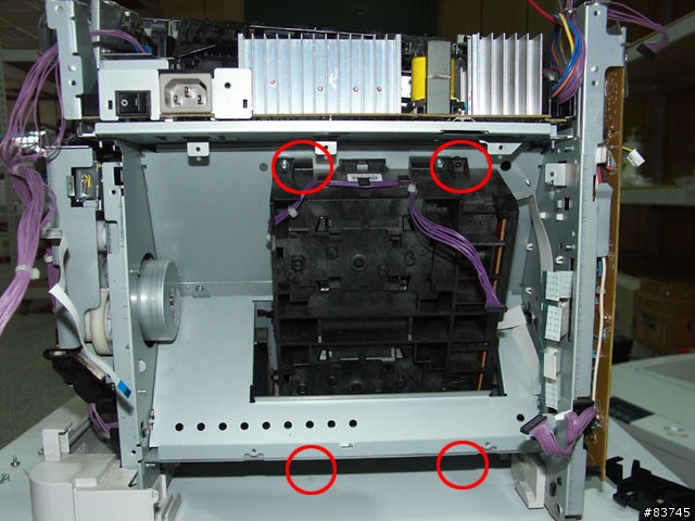 拆解HP Color LaserJet 2600n(HP 1600/2600/2605)