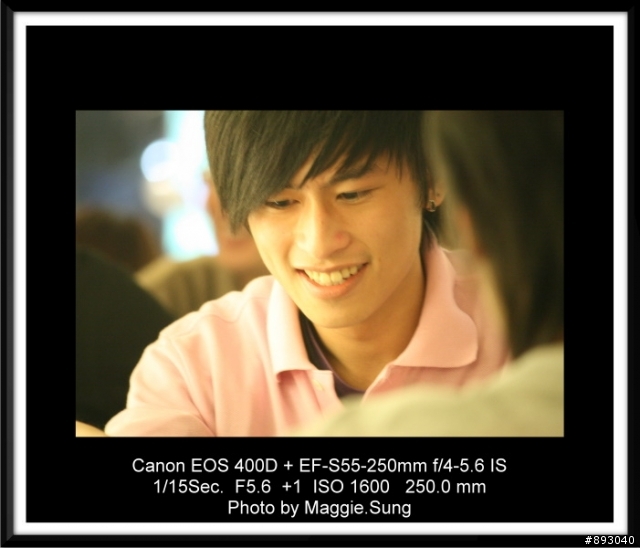 請教canon eos 400D + 新鏡 EFS 55-250 IS 街頭夜拍實測相片,這樣算好嗎?