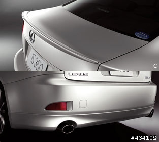 LEXUS IS250日本原廠空力套件改裝分享..