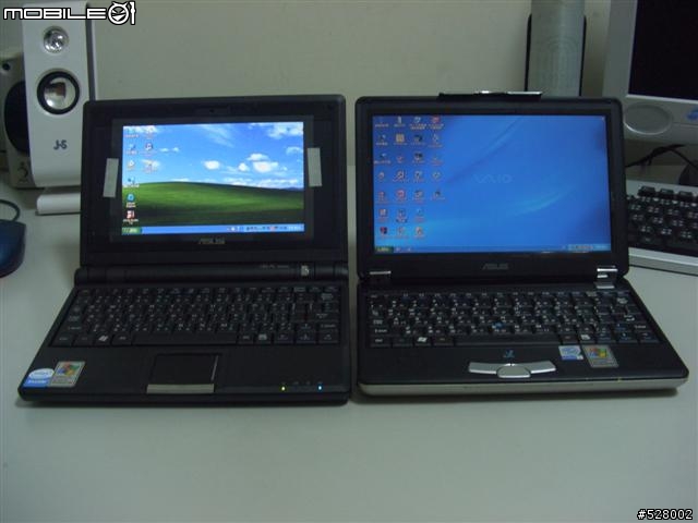 [Eee PC]Asus Eee PC 4G XP home VS Asus S200 外觀分享