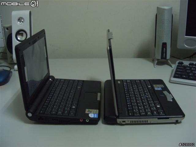 [Eee PC]Asus Eee PC 4G XP home VS Asus S200 外觀分享
