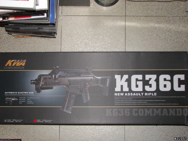 [分享]開箱!我的第一把槍!KWA G36C!!