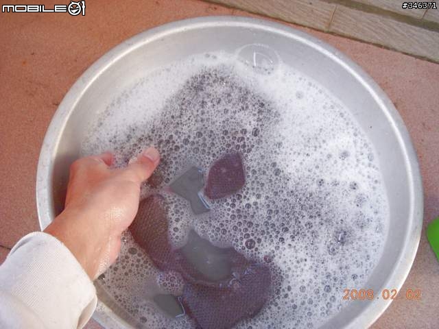 年假開始的第一天..洗內襯