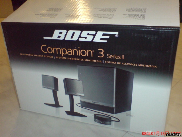 我的BOSE Companion3 II 開箱及"改裝"