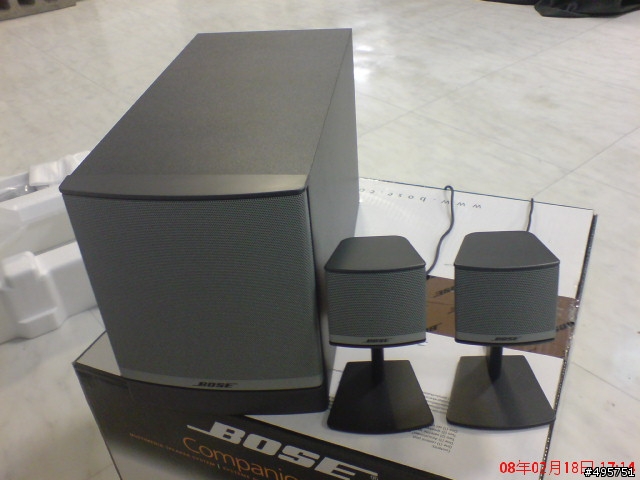我的BOSE Companion3 II 開箱及"改裝"