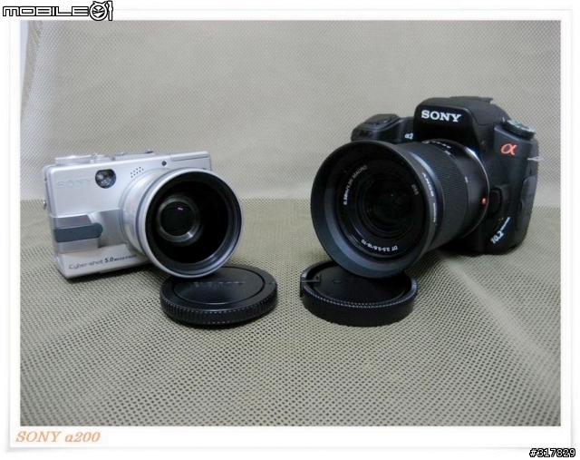 [開箱文]SONY DSLR-α200K