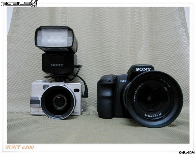 [開箱文]SONY DSLR-α200K
