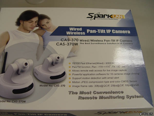 [分享]超平價～易安裝 的IP Camera SparkLAN CAS-370