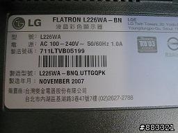 不負責開箱之LG L226WA-BF