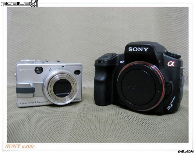 [開箱文]SONY DSLR-α200K