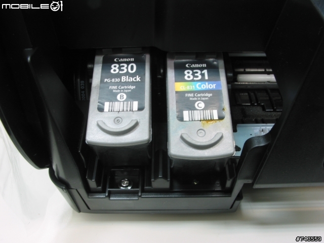 Canon IP1880 開箱 暨 只用黑色墨匣列印教學 (2/22 更新）